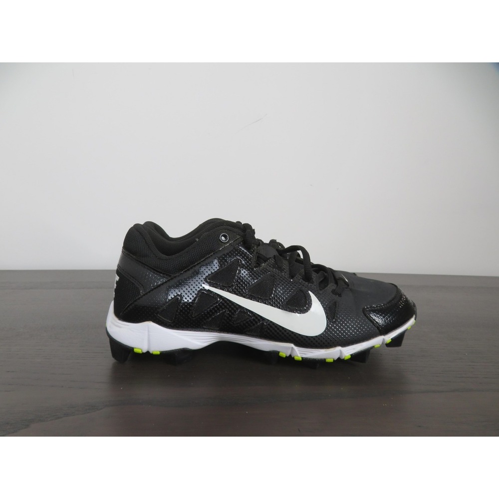 Nike Hyperdiamond Keystone Womens 8.5 Softball Cleats 684680-010 Shoes Black